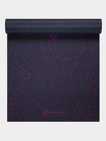 Gaiam Plum Sundial Yoga Mat 6mm